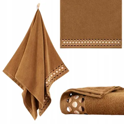 Zdjęcie produktu dla Ręcznik z egipskiej bawełny, wysoka jakość ZEN 2 70x140 brązowy