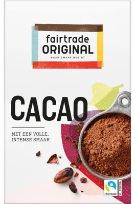 Produktbild von Fairtrade Original Kakaopulver 125g – , fair, ideal zum Backen & Heiße Schokolade