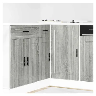 Produktbild von Küchenunterschrank Porto Grau Sonoma
