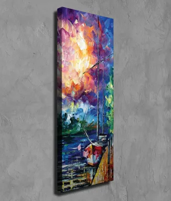 Zdjęcie produktu dla Wallity, PC194- VGA1282, Kolorowy, obraz na płótnie, 30 x 80 cm, 100% canvas