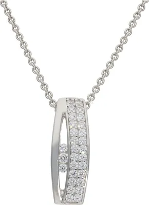 Produktbild von Kettenanhänger Silber 925 mit Zirkonia JL52-02-0096 JuwelmaLux