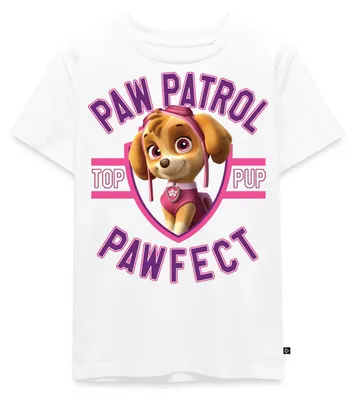 Produktbild von Spreadshirt Paw Patrol Skye Pawfect Kinder Premium T-Shirt, 98/104 (2 Jahre), Weiß