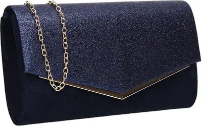 Produktbild von Damenhandtas marineblauw Clutch