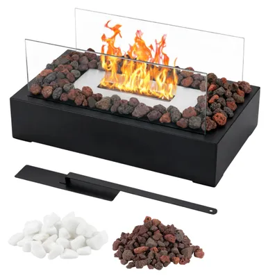Obrázok produktu pre Voľne stojaci biokrb LAVA HOME na bioetanol s lávovými kameňmi