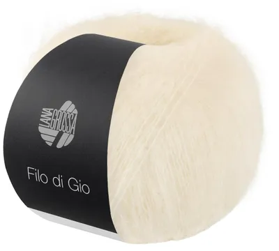 Produktbild von Lana Grossa - Filo di Gio 0001 creme