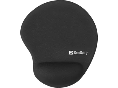 Zdjęcie produktu dla Sandberg 820-98, Czarny, Monochromatyczny, Podstawka na nadgarstek, Podkładka antypoślizgowa