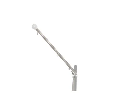 Produktbild von Flaggenstock mit Edelstahlhalter für 22 und 25mm Rohrduchmesser