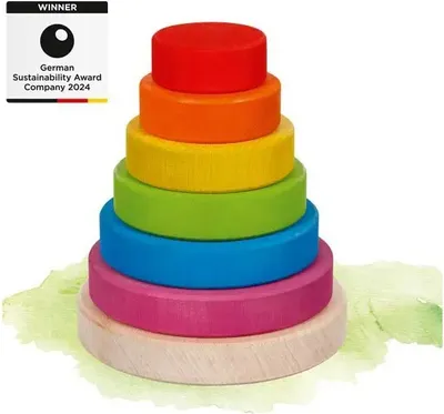 Produktbild von Goki 58473, 2 Jahr(e), Holz, Mehrfarbig