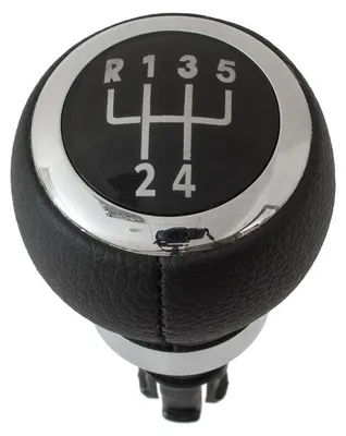 Image de VW Passat B6 05-10 Pommeau de levier de vitesses NOIR à 5 rapports