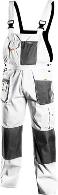 Immagine prodotto di Pratica salopette HD pantaloni da lavoro pantaloni da giardino pantaloni protettivi da artigiano NEO TOOLS - Taglia: XL (56)