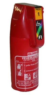 Obrázek produktu pro Gloria Hasicí přístroj F1G 1 Kg Abc M.Car Holder
