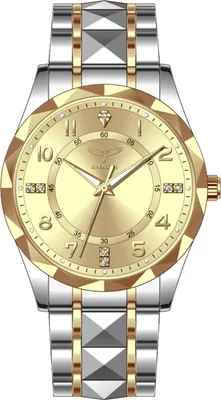 Obrázek produktu pro Invicta Specialty 69022 Pánské hodinky - Quartz Movement - Nerezová ocel se zlatým ciferníkem - 41 mm