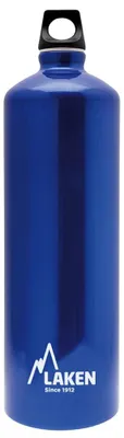 Immagine prodotto di Borraccia Laken Futura in alluminio, apertura stretta, tappo a vite con passante, 1,5 L, blu