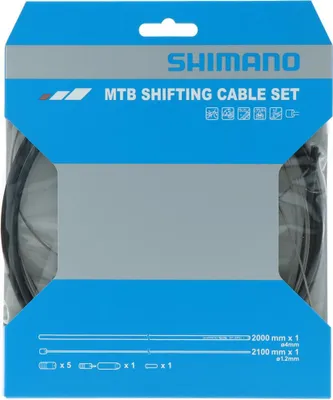 Produktbild von SHIMANO Schaltzug-Set MTB, schwarz, SH-Y60098023