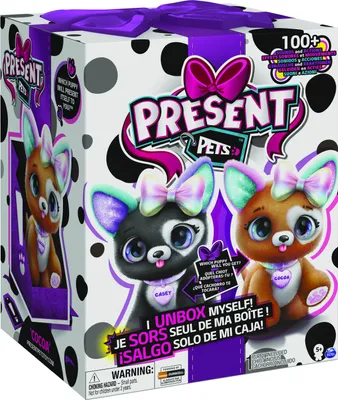 Zdjęcie produktu dla Present Pets GFT PresentPets Glitter BP GML, Zwierzęta zabawki, 5 lat(a), Interaktywny, Brzmienie, AAA, Baterie w zestawie