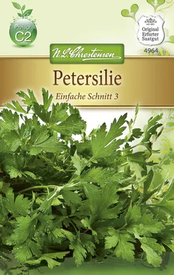 Produktbild von Petersilie Einfacher Schnitt 3 | Petersiliensamen von N.L. Chrestensen