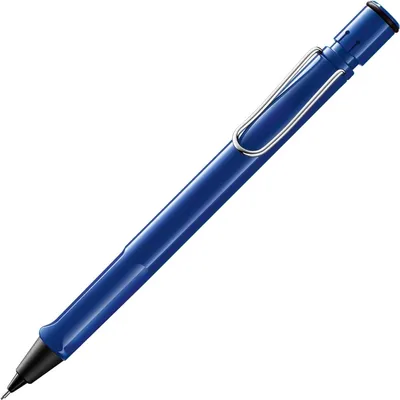 Produktbild von LAMY Druckbleistift Safari BLAU mit Mine 0,5mm und Radiergummi