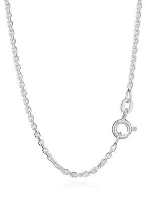 Obrázok produktu pre 60 cm retiazka s diamantmi, striebro 925, náhrdelník, šírka 1,70 mm