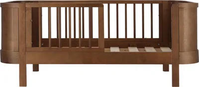 Produktbild von Europe Baby Heya Kleinkinderbett - 70 x 140 cm - Walnuss | Babyzimmer Ideen