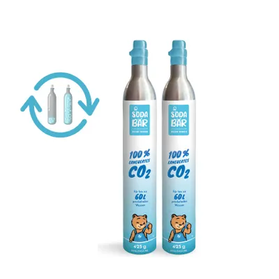 Produktbild von CO2-Zylinder Tausch-Box für Quooker 2 x 425g (60 l)