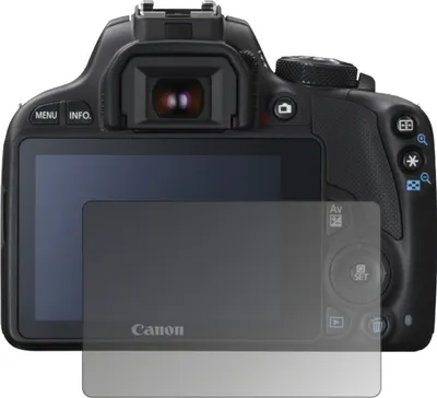 Produktbild von Blickschutzfolie für Canon EOS 250D matt Schutzfolie Folie Display Schutz dipos