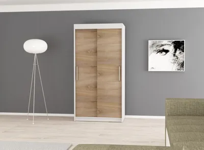 Produktbild von MINIO Kleiderschränke TOKYO 120 cm Weiße / Sonoma