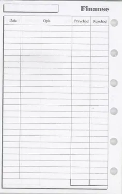 Obrázok produktu pre Vložka pre organizátora ANTRA Finance K