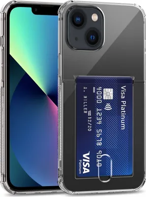Produktbild von König Design Hülle kompatibel mit Apple iPhone 14 Plus Kunststoff Soft Handyhülle - Handy Case Transparent