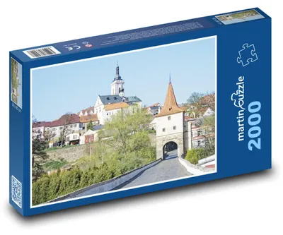Zdjęcie produktu dla Puzzle 2000 Historyczne Miasto Stříbro - martinpuzzle
