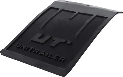 Produktbild von UNITRAILER Gummikotflügel gebogen 217x280 mm aus robustem Gummi für Pkw-Anhänger als Kotflügelabdeckung und Spritzschutz