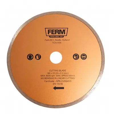 Obrázok produktu pre Diamantový rezný kotúč FERM TCA1004