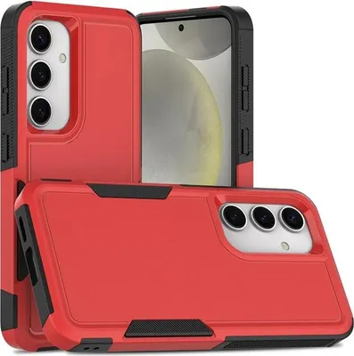 Obrázek produktu pro Pouzdro pro Samsung Galaxy S25/S24 - Zadní kryt Phonesta ImpactShield - Červené