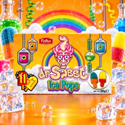 Immagine prodotto di Ghiaccioli Dr. Sweet, confezione da 90g