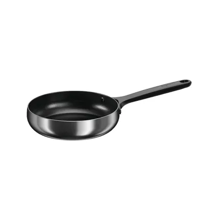 Produktbild von BergHOFF Home Bratpfanne 28 cm Edelstahl, keramische Beschichtung, PTFE frei, Smokey Black