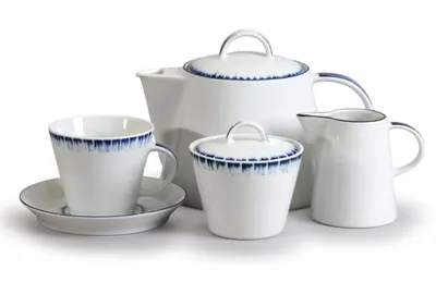 Obrázek produktu pro Thun 1794 Čajová souprava, český porcelán, Tom, rozpitá modř, Thun, 15 d.