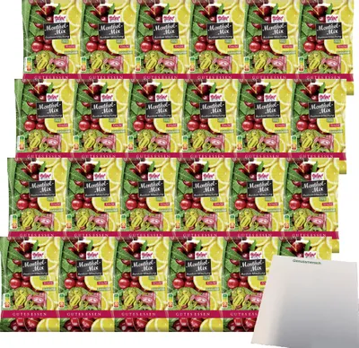 Produktbild von Hofgut Menthol-Mix VPE (24x250g Beutel) + usy Block