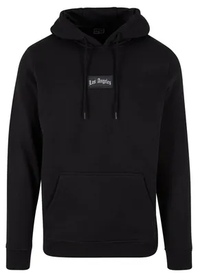 Image de Mister Tee - Sweat à capuche « Los Angeles Patch » pour homme TN3353 (XS) (noir)