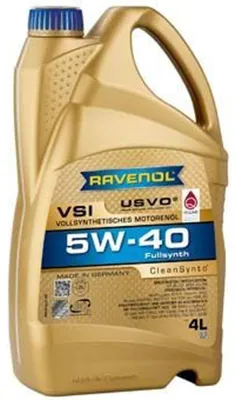 Produktbild von RAVENOL VSI für 5W-40 4 Liter Motoröl Motorenöl Synthetisch Longlife-98 A40 LL-B-025 229.3 502 00 505 00 Öl