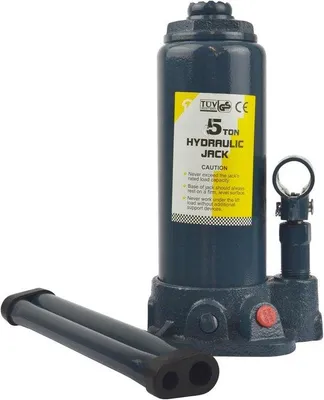 Produktbild von Famanu Hydraulische Flaschenheber - Teleskopisch, 5 Tonnen Tragkraft