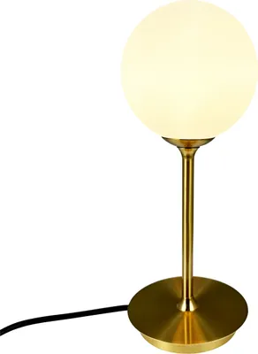 Produktbild von Tischlampe, Tischleuchte, Nachttischlampe, Schreibtischlampe, LED Leselampe, Sia Messing