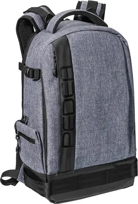 Immagine prodotto di PEDEA FASHION - Zaino - Universale - Canon EOS R - M3 - M5 - M6 - M10 - M50 - M100 - 5D - 5DS R - 5D Mark II - 5D Mark IV - 6D - 6D Mark II - 70D,... - Schwarz - Grau (65065450)