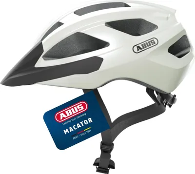 Produktbild von ABUS Rennradhelm Macator - sportiver Fahrradhelm für Einsteiger auch Zopfträger/-innen Damen und Herren