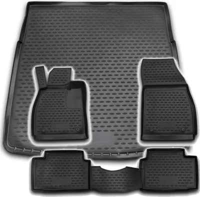 Produktbild von Gummi Kofferraumwanne + Fußmatten Set für Opel Insignia A Kombi, Bj. 2008-2016