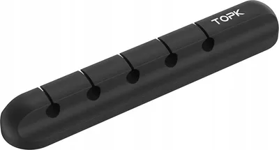 Immagine prodotto di Organizer porta cavi TOPK L16 5 slot nero