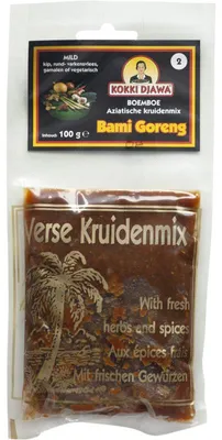 Produktbild von Kokki Djawa Boemboe Bami Goreng 100g – Würzige indonesische Gewürzmischung