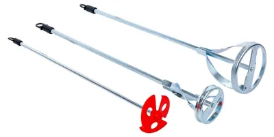 Produktbild von BGS DIY 6840, Set mit Farbrührer und Mörtelmischern, 3-teilig