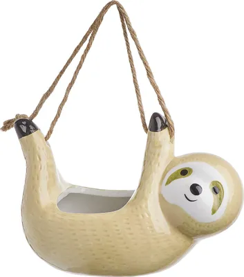Produktbild von BUTLERS Hänge-Blumentopf HANG LOOSE Faultier