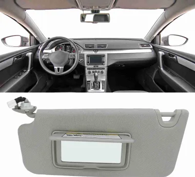 Image de Pare-soleil intérieur côté gauche du conducteur 83280 TC0 H91ZA Protection de rechange pour Accord 2008-2012 Gris