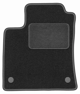 Immagine prodotto di Tappetino guidatore in moquette per Renault Clio V 2019- (hatchback) – 1 pezzo, grigio grafite, su misura – Wielganizator LUX