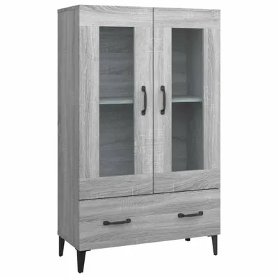 Produktbild von Highboard Grau Sonoma 70x31x115 cm Holzwerkstoff